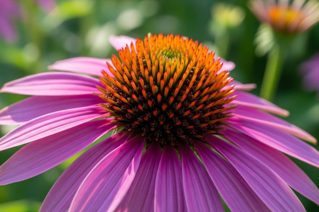 Échinacée fleur pourpre jardin vivace