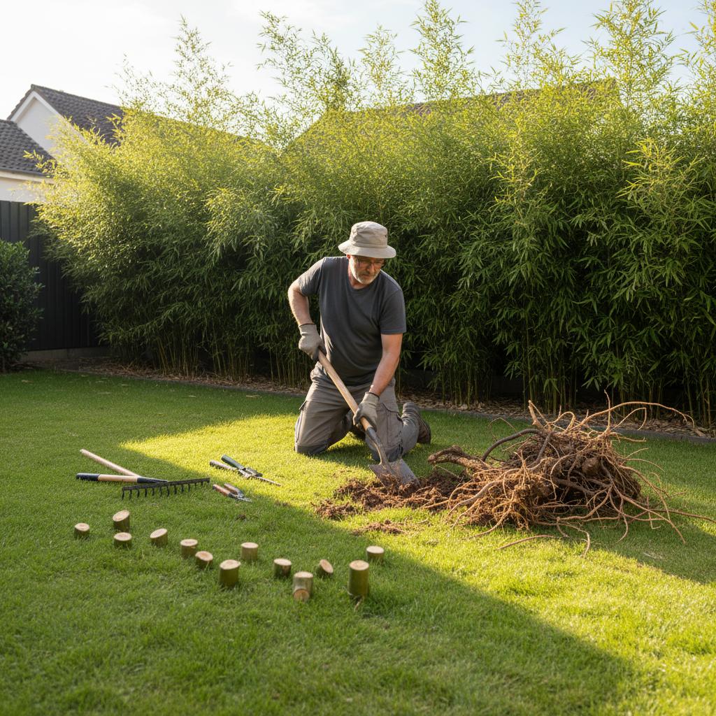 Comment arrêter la prolifération du bambou dans son jardin ?