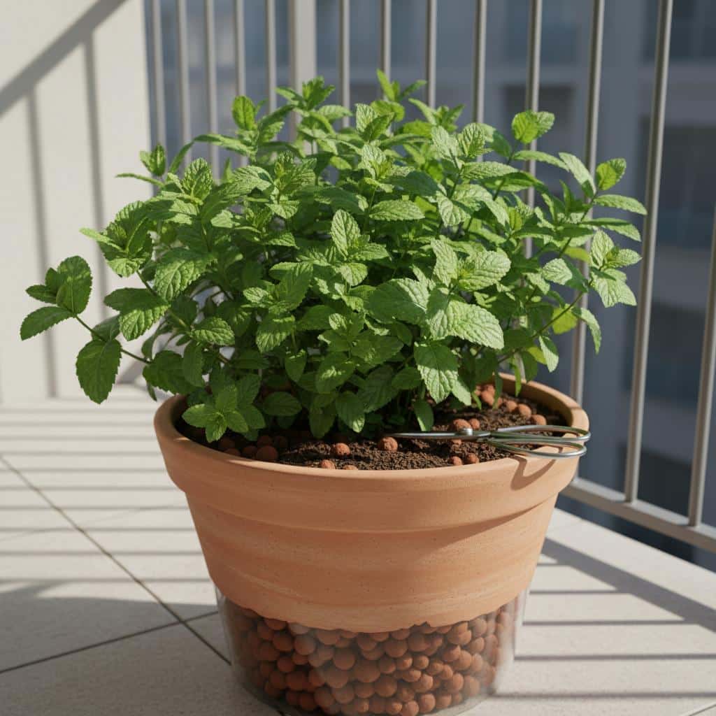 Comment faire pousser de la menthe en pot sur son balcon ?