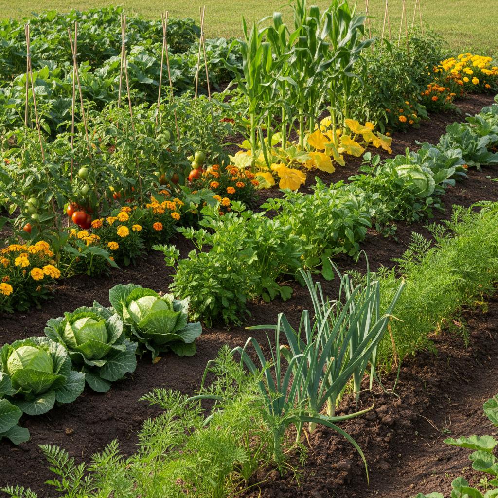 Quels légumes planter ensemble pour se protéger mutuellement ?
