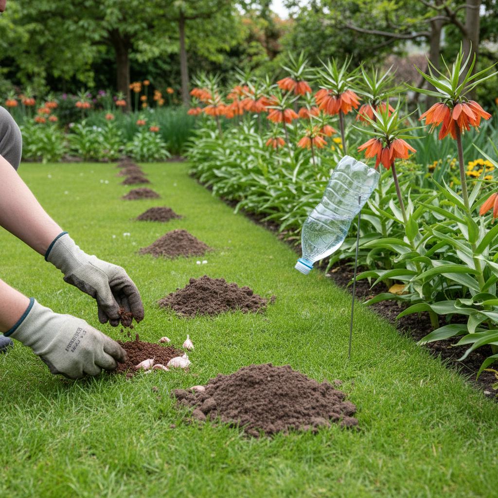 Comment éloigner les taupes du jardin sans les tuer ?
