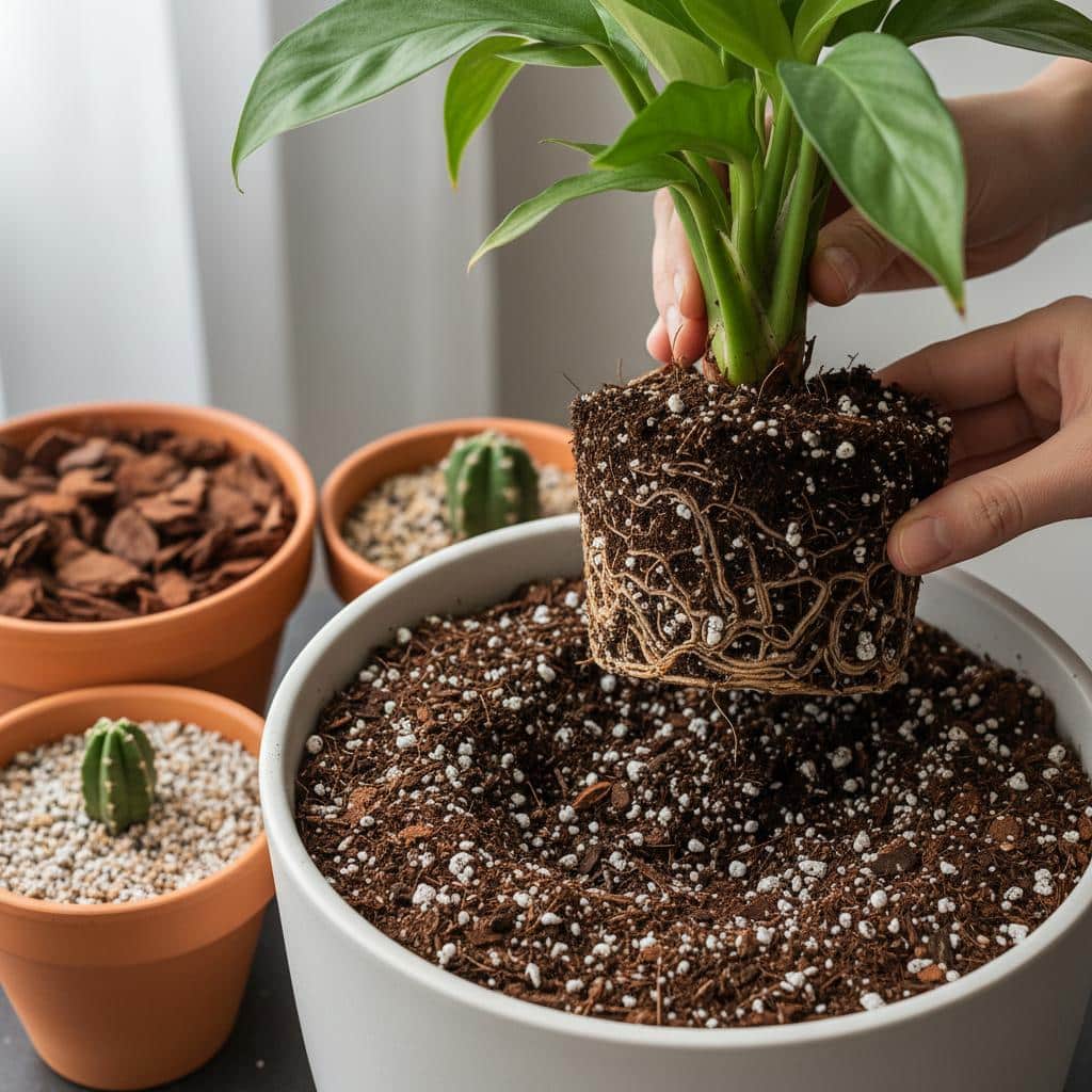 choisir terreau plantes interieur