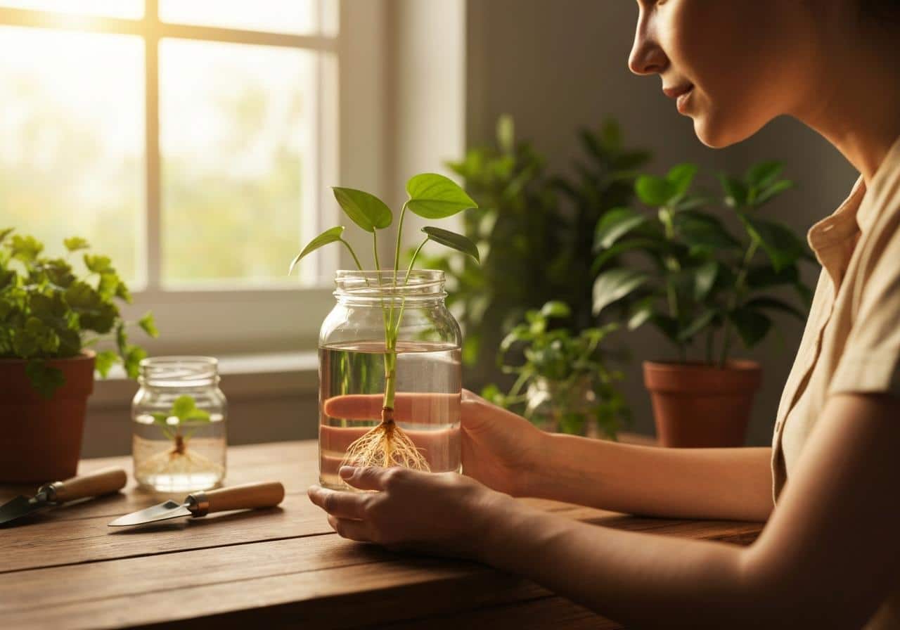 Pourquoi ma bouture ne fait pas de racine dans l'eau ?