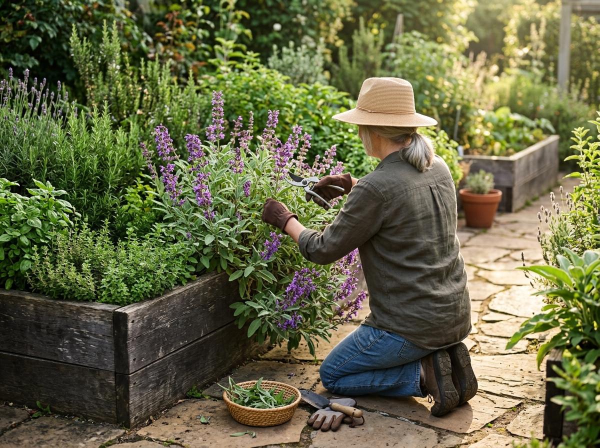 Comment faire refleurir la sauge ?