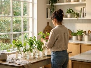 Quelles plantes peut-on bouturer dans l'eau ?
