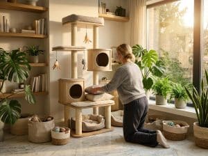 Comment puis-je aménager un espace pour mon chat ?