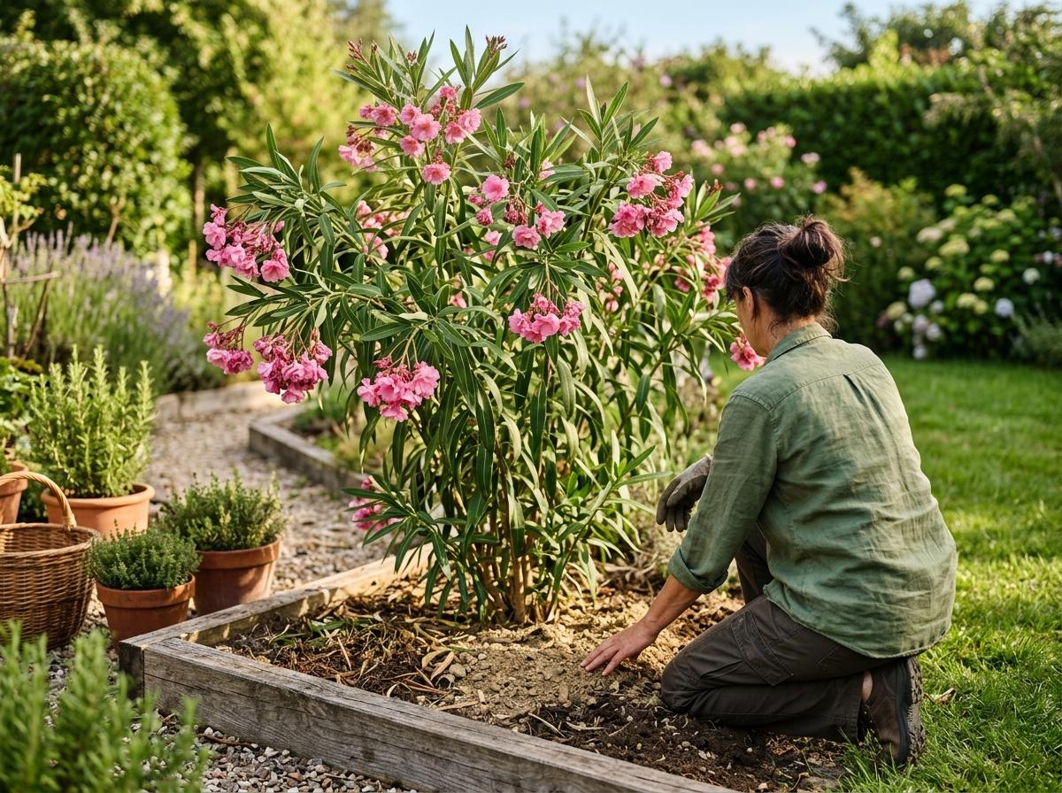 Comment savoir si un laurier rose a soif ?