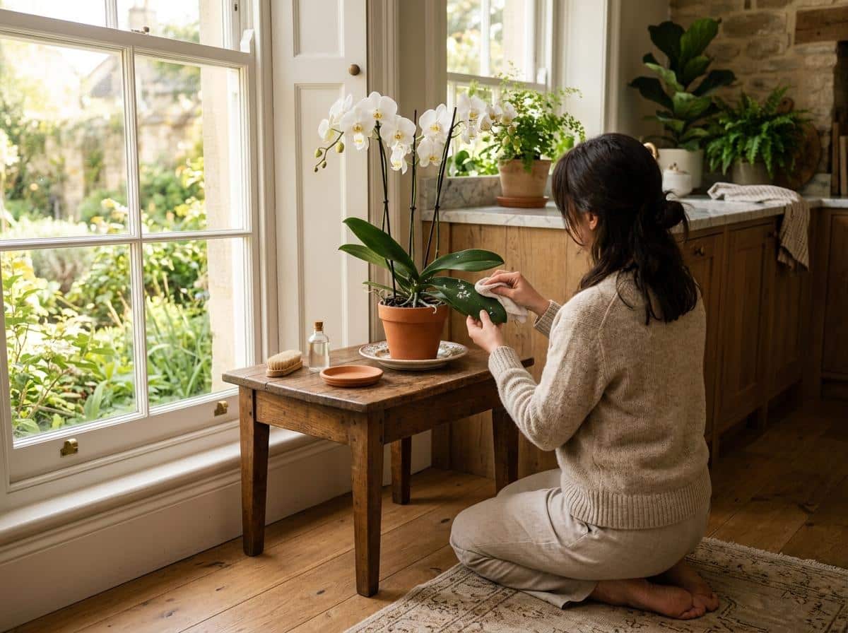 Pourquoi mon orchidée a des cochenilles ?