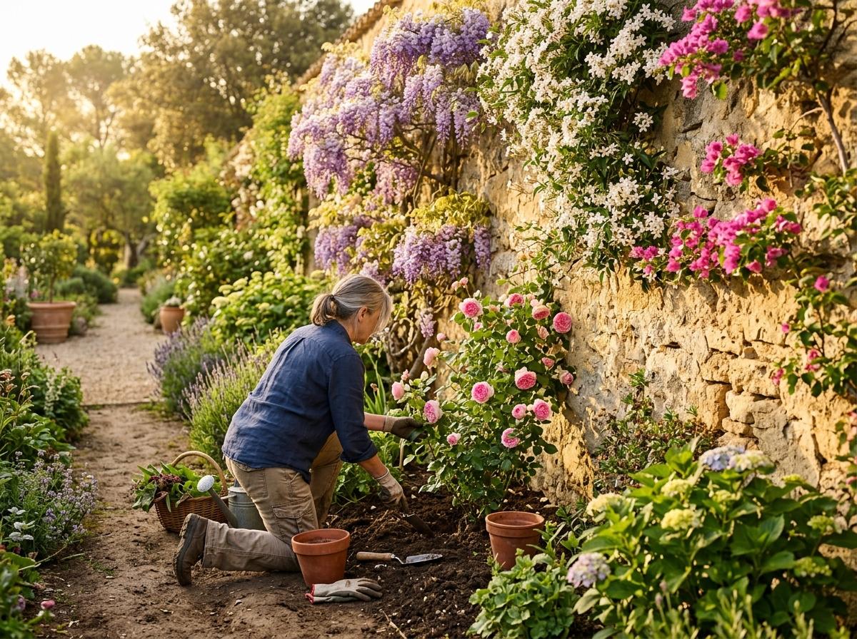Que planter contre un mur au soleil