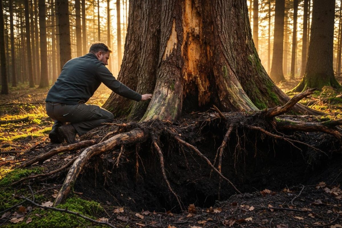 Qu'est-ce qui tue rapidement les racines des arbres ?