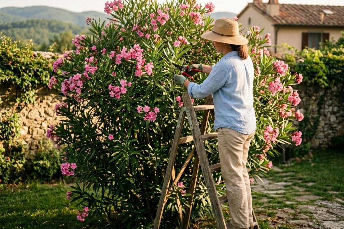 Comment tailler un laurier rose trop haut vidéo