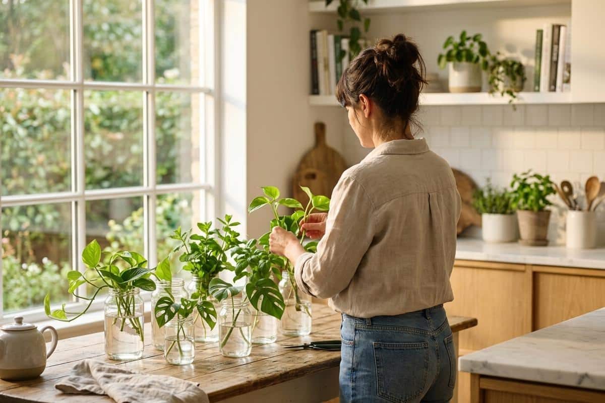 Quelles plantes peut-on bouturer dans l'eau ?