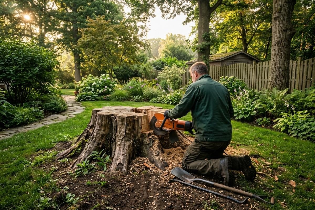 Comment supprimer une souche d'arbre avec 4 méthodes alternatives ?