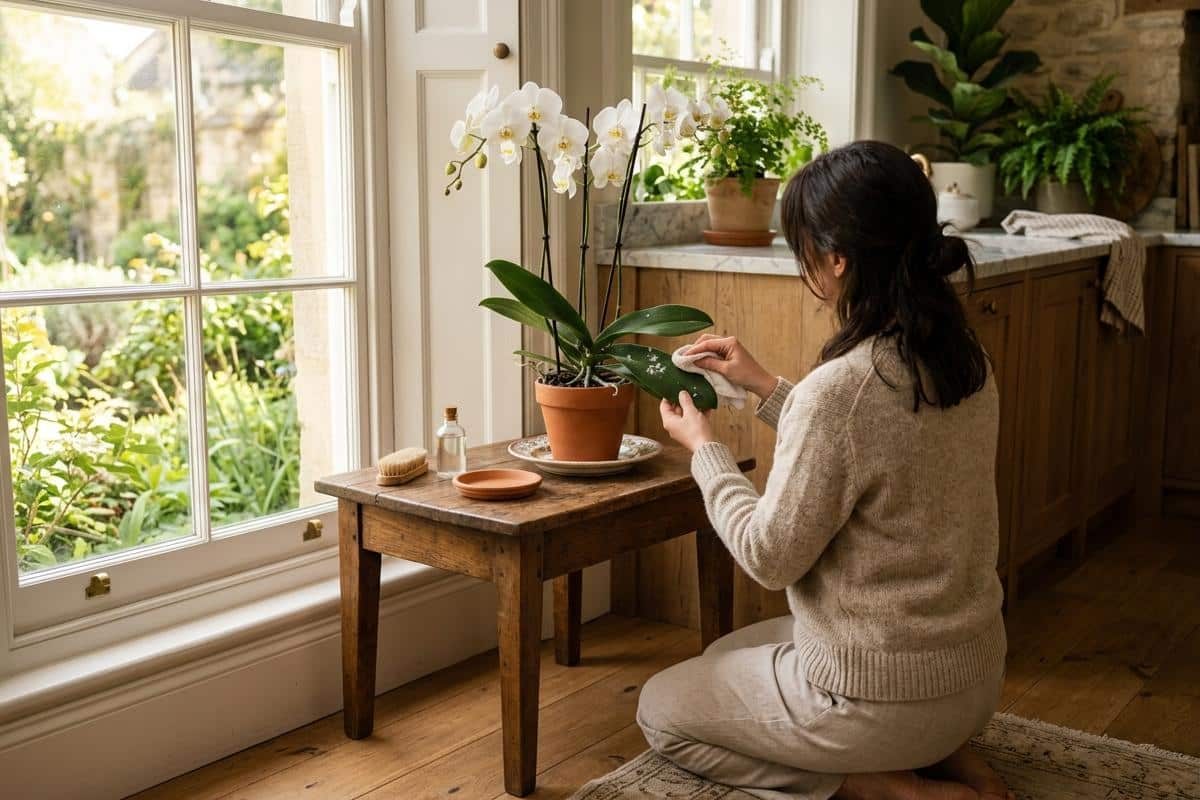 Pourquoi mon orchidée a des cochenilles ?