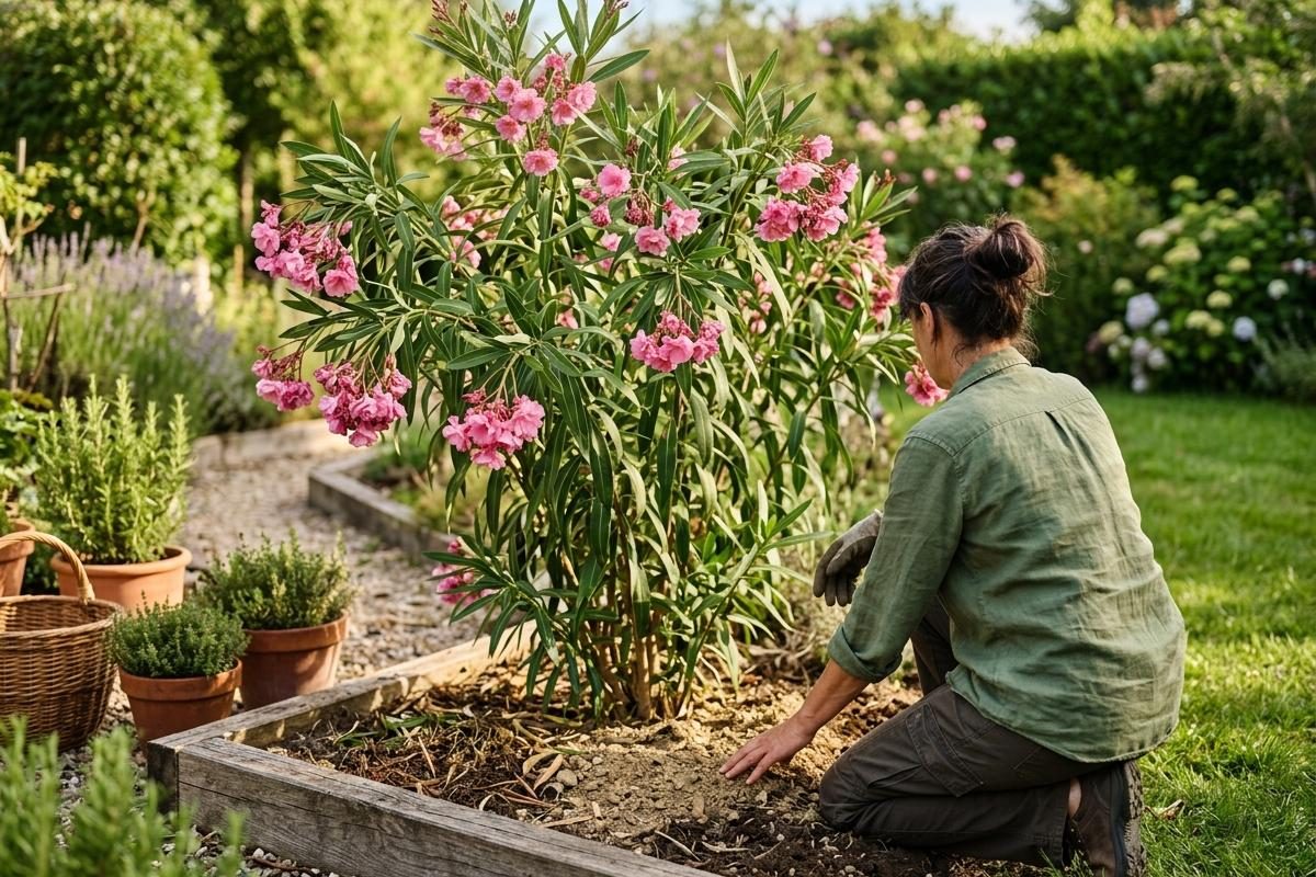 Comment savoir si un laurier rose a soif ?