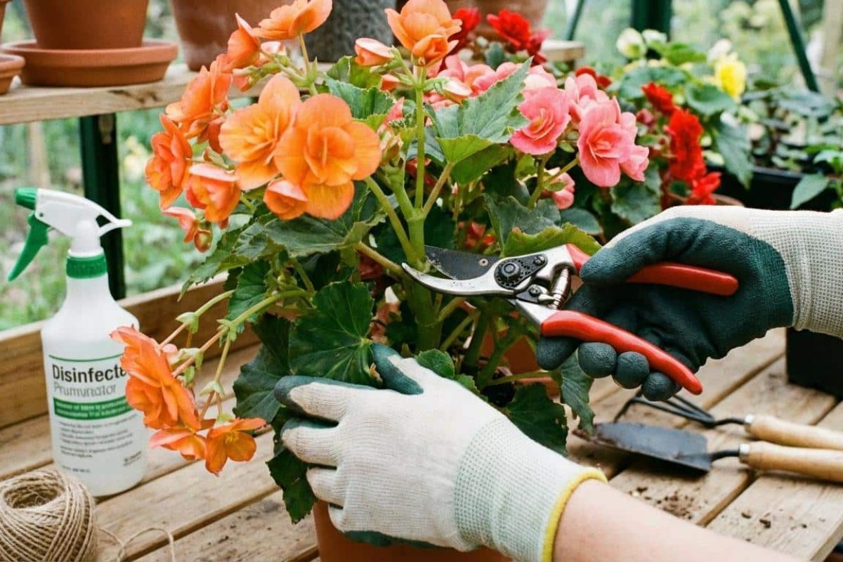 comment et quand tailler les bégonias