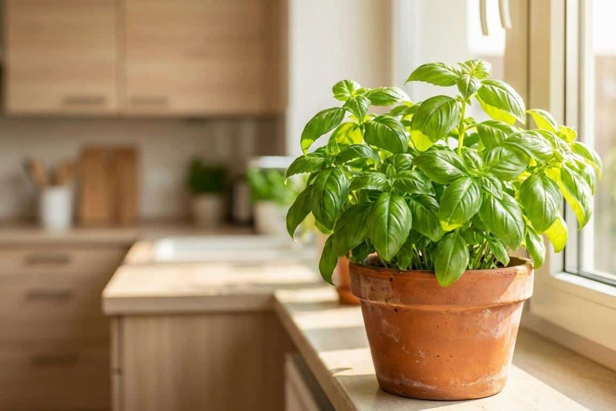 Peut-on faire pousser du basilic en intérieur toute l'année ?