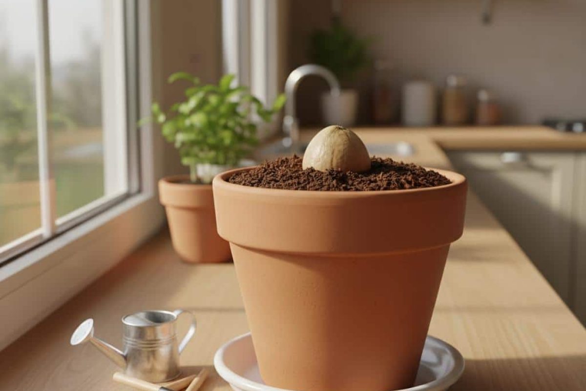 Peut-on planter directement un noyau d'avocat dans la terre ?