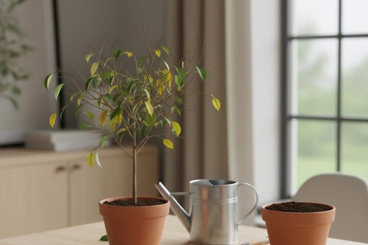 Mon Ficus perd toutes ses feuilles d'un coup, pourquoi ?