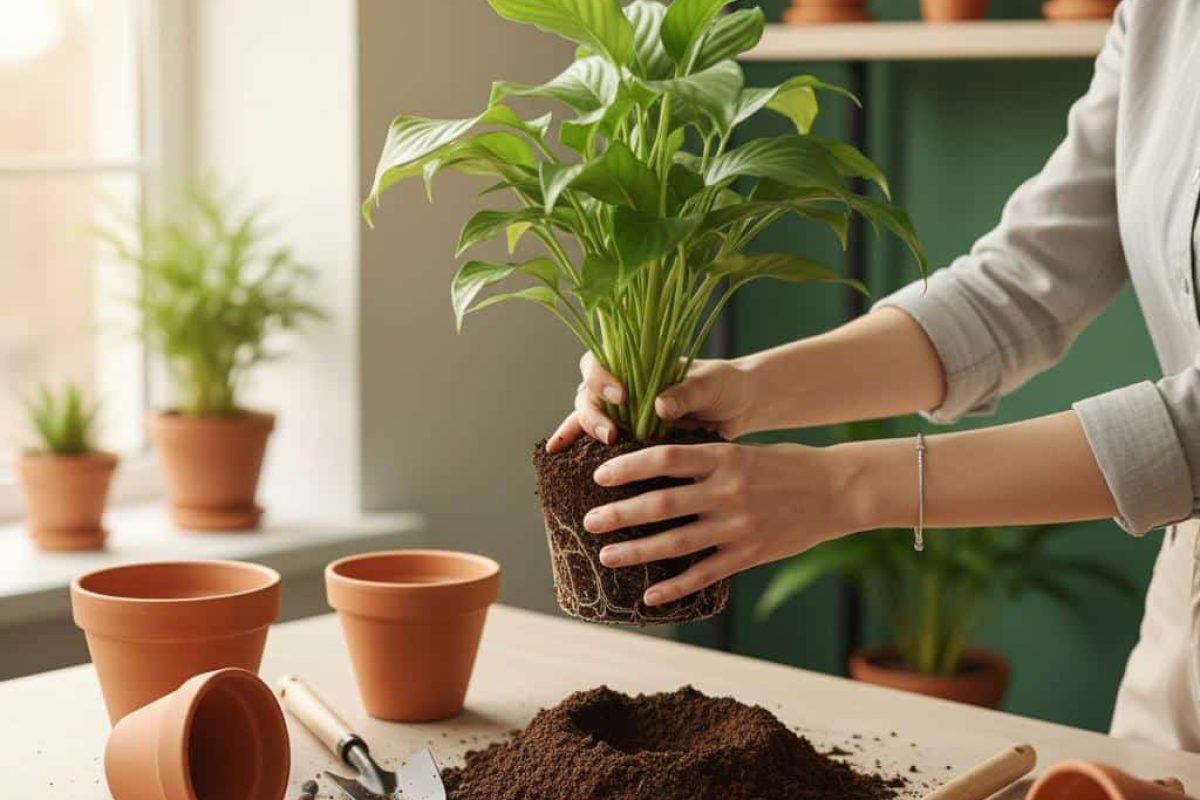 Quand et comment rempoter ses plantes d'intérieur ?