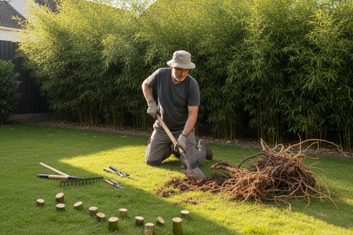 Comment arrêter la prolifération du bambou dans son jardin ?