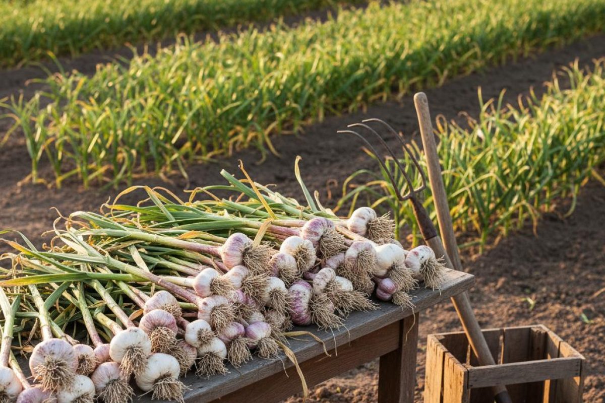 Comment faire pousser de l'ail dans son jardin facilement ?