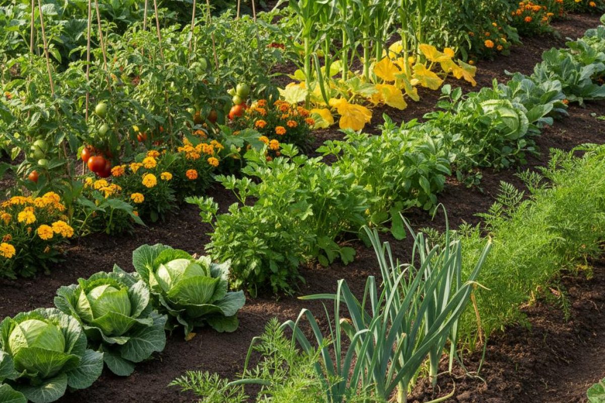 Quels légumes planter ensemble pour se protéger mutuellement ?