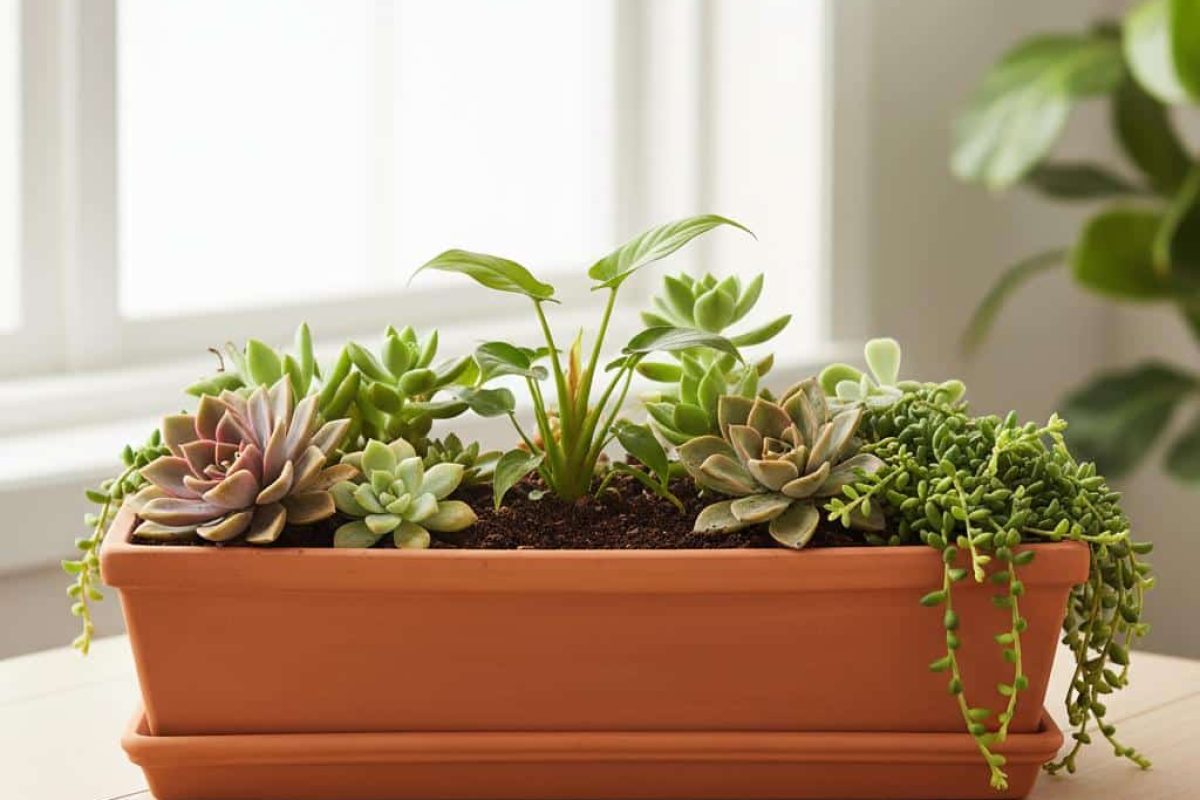 plusieurs plantes meme pot