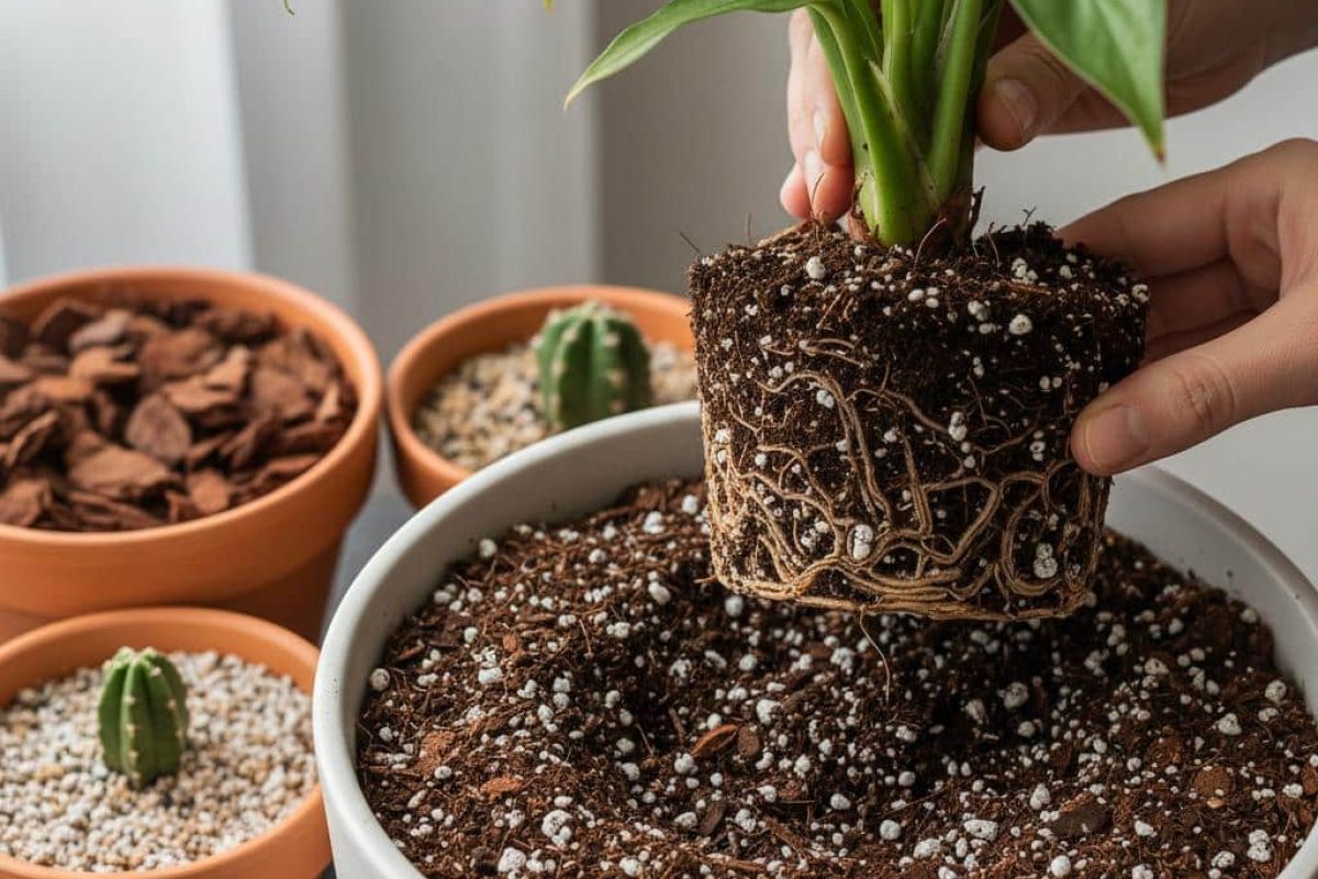 choisir terreau plantes interieur