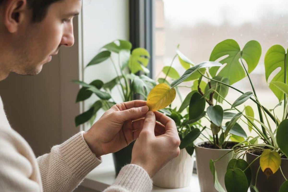 reconnaitre manque exces lumiere plante